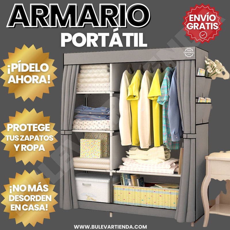 CLOSET ARMARIO DESARMABLE + ENVÍO GRATIS